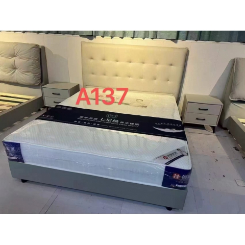 1.5米實木床 勝芳床鋪批發 雙人床 實木床 木質雙人床 雙人板床 臥室家具 金利源家具