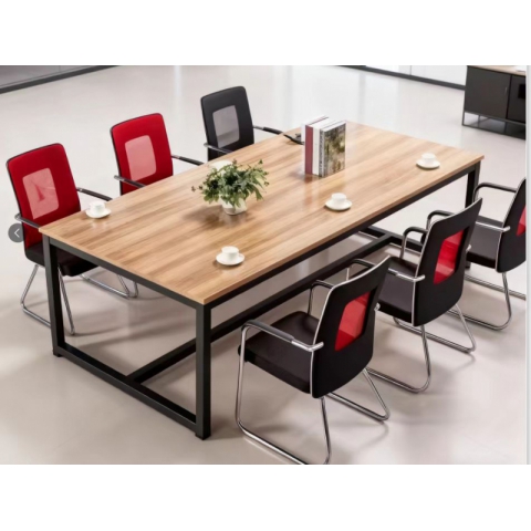 勝芳會議桌批發 會議桌 長方形會議桌 簡約會議桌 現代會議桌 培訓桌 側翻架 條形會議桌 屏風桌 恒昌家具