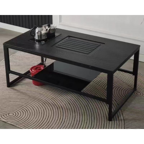 勝芳茶幾批發(fā) 巖板茶幾 鐵藝茶幾 茶道茶幾 梓萌家具