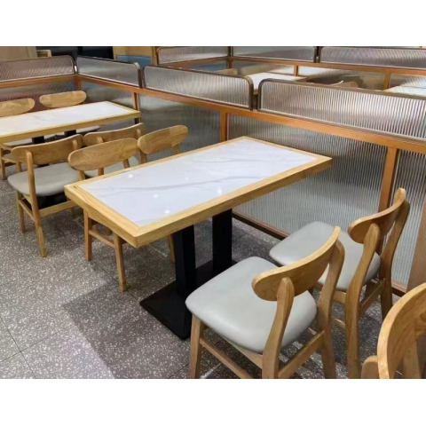 勝芳餐桌批發(fā) 橡木桌椅 橡木桌椅 實(shí)木桌椅 快餐桌椅 實(shí)木桌椅 餐廳家具 梓萌家具