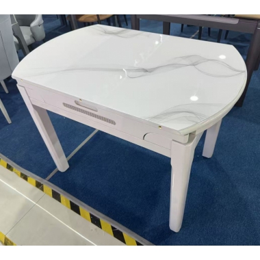 勝芳餐桌批發 理石餐桌 長條桌 抽拉臺 歐式餐桌 歐式餐臺 簡約餐桌 小戶型巖板餐桌 理石餐桌椅組合 巖板餐臺 歐式家具 隆派桌椅