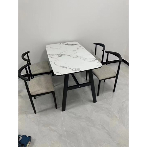 勝芳快餐椅批發 牛角椅 主題餐椅 鋼木餐椅 鋼木餐桌椅 酒店椅 茂辰家具