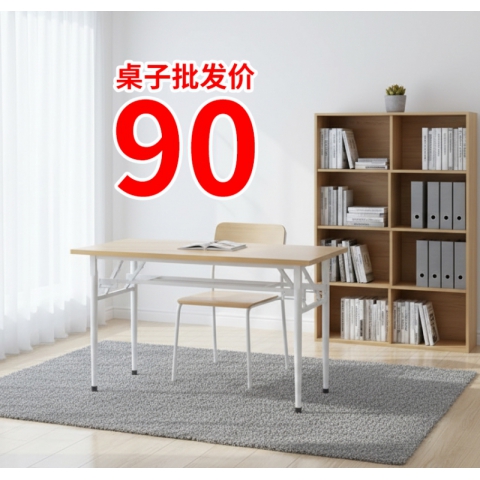 勝芳培訓桌批發 會議桌 辦公桌 可移動桌子 長條桌 折疊桌 米萊家具