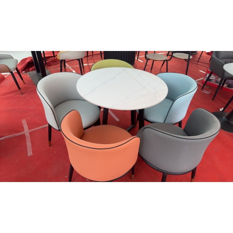 小圍椅休閑椅軟包椅