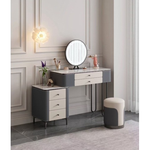 勝芳梳妝臺批發 現代簡約型 網紅小型化妝桌 輕奢 梳妝臺 梳妝桌 化妝柜 梳妝臺 化妝臺 化妝桌 美典雅居家具