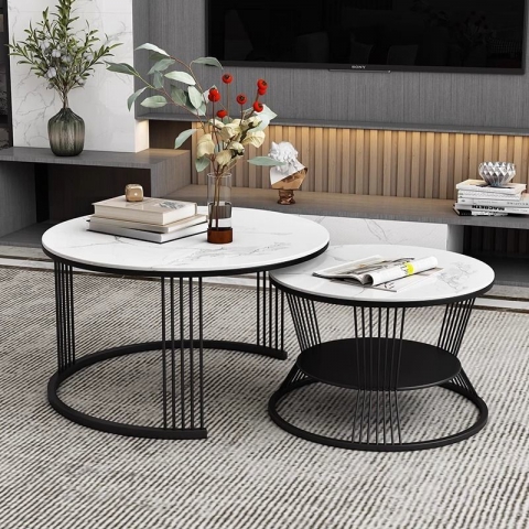 廠家茶幾批發 套幾 客廳家具 輕奢茶幾 網紅套幾 茶幾組合 家用茶幾 瑞京家具