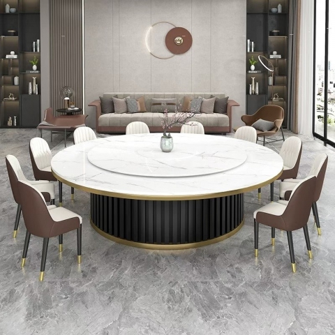 勝芳酒店家具批發(fā) 大圓桌  火鍋桌 酒店圓桌 酒店餐桌 飯店餐桌 酒店家具 轉(zhuǎn)盤桌  巖板桌 火鍋桌  丹林家具