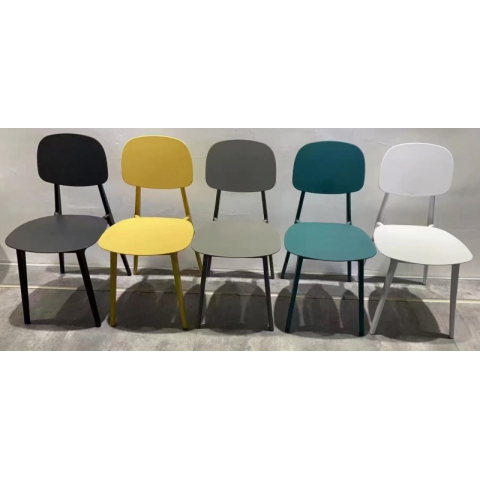 勝芳簡約椅  靠背椅 家用餐椅 塑料網紅椅 牛角椅 翻邊椅 拉手椅圓邊椅北歐溫莎椅 洽談椅 戶外椅 餐椅休閑椅 超強家具廠家直銷