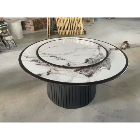 勝芳酒店家具批發(fā) 大圓桌  火鍋桌 酒店圓桌 酒店餐桌 飯店餐桌 酒店家具 轉(zhuǎn)盤桌  巖板桌 火鍋桌  丹林家具