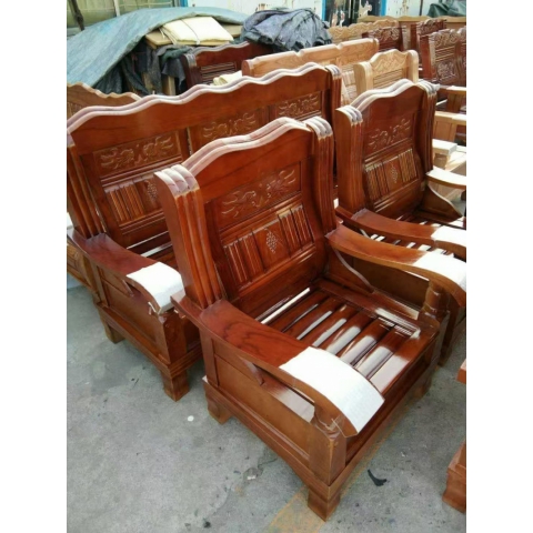 香河實木沙發(fā) 實木沙發(fā)春秋椅 實木茶幾 香河潤澤家具