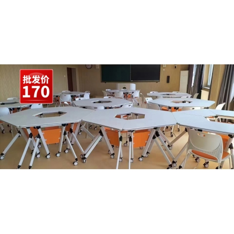 勝芳辦公桌家直銷限時促銷工廠 簡易工作臺折疊培訓桌組合長條形現代輕奢雙人位長條桌雙人課桌教育機構輔導班學習桌會議桌電腦桌小吃桌洽談桌子三剛家具