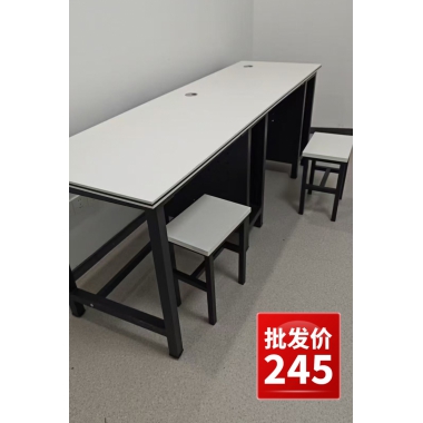 勝芳辦公桌家直銷限時促銷工廠 簡易工作臺折疊培訓桌組合長條形現代輕奢雙人位長條桌雙人課桌教育機構輔導班學習桌會議桌電腦桌小吃桌洽談桌子三剛家具