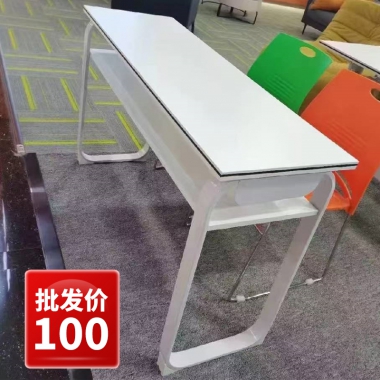 勝芳辦公桌家直銷限時促銷工廠 簡易工作臺折疊培訓桌組合長條形現代輕奢雙人位長條桌雙人課桌教育機構輔導班學習桌會議桌電腦桌小吃桌洽談桌子三剛家具