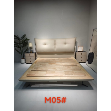 香河軟床批發 橡木床板實木床邊 雙人床 婚床 儲物大床 香河潤澤家具