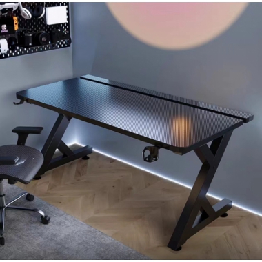 勝芳電競桌出租房公寓電腦桌批發簡約桌臺式寫字臺加寬電競桌Z字辦公書桌全美家具